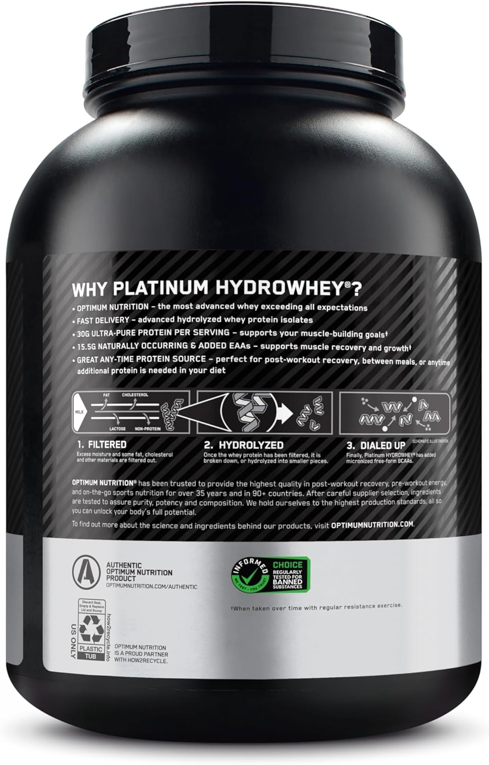 Optimum Nutrition Platinum HydroWhey